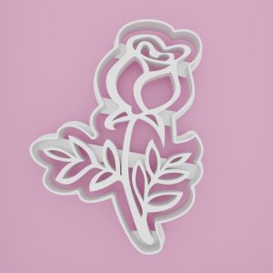 Beautiful-rose-cookie-cutter
