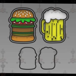 HAMBURGUEZA Y CERVEZA