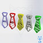 LD Tie Cookie Cutter Set 2