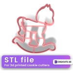 Rocking-horse-outline-baby-shower-cookie-cutter-6