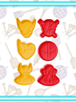 deadpool and wolverine cookie cutter