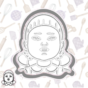 Squid game cookie cutters - young-hee doll